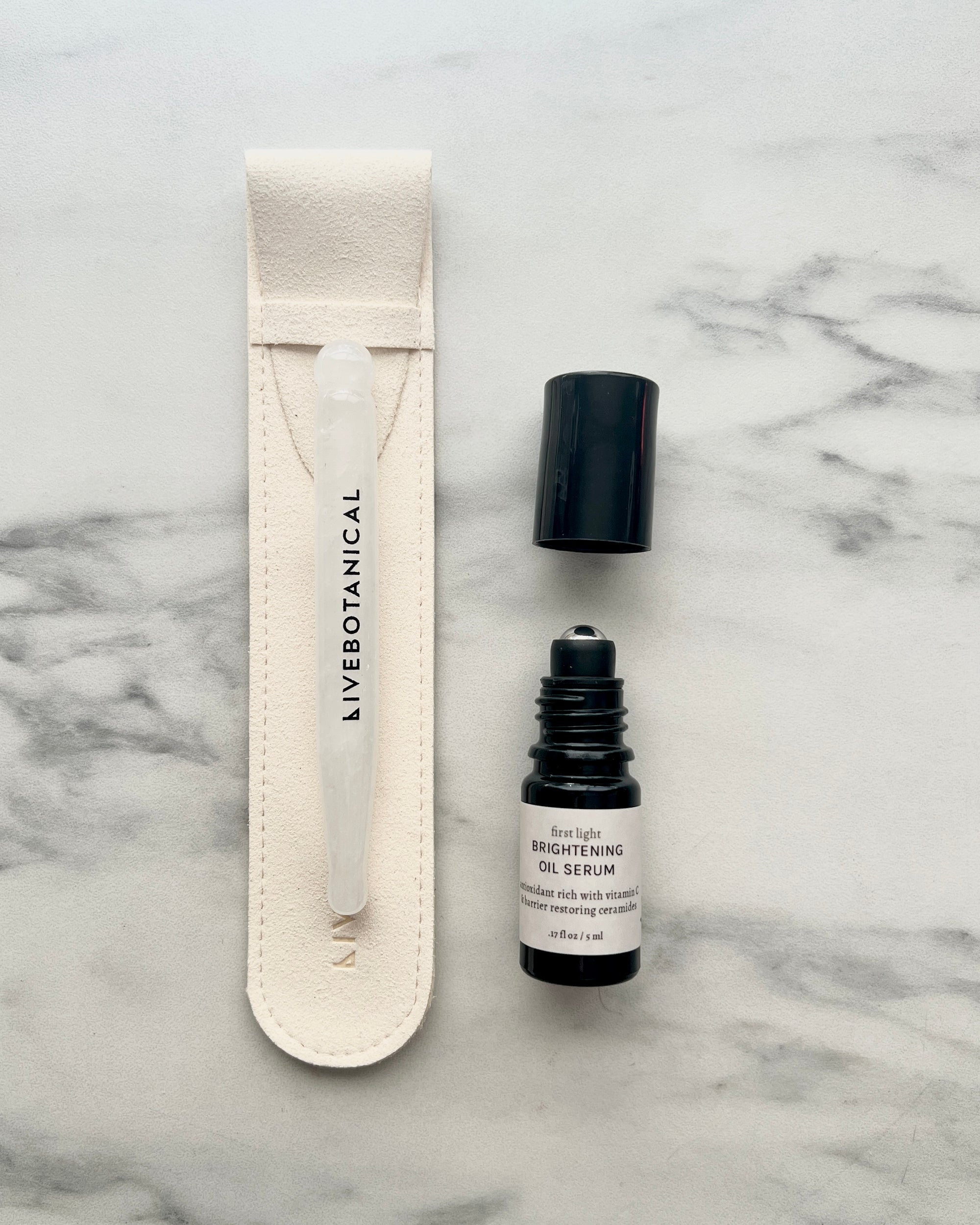 Quartz Crystal Acupressure Wand