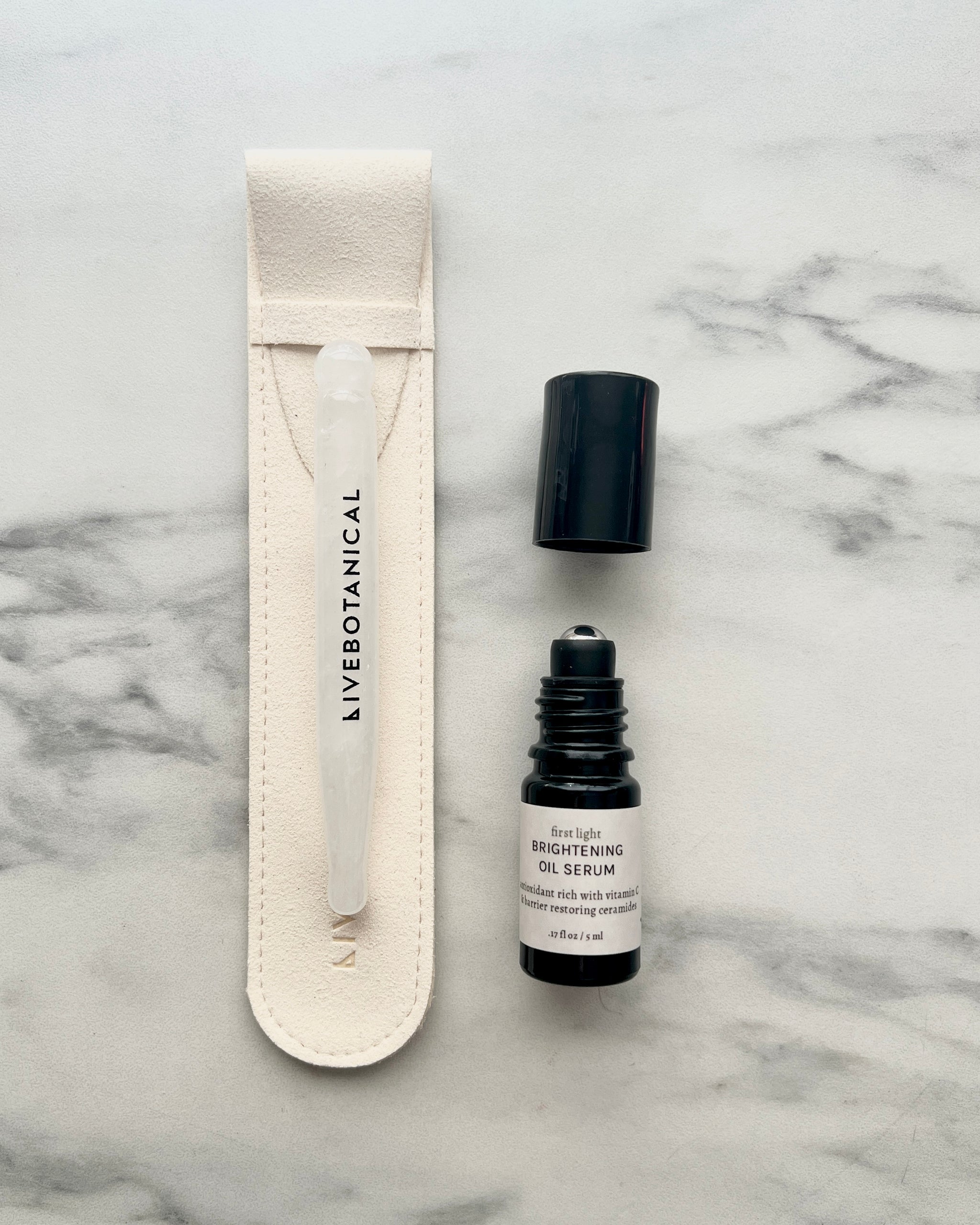 Quartz Crystal Acupressure Wand