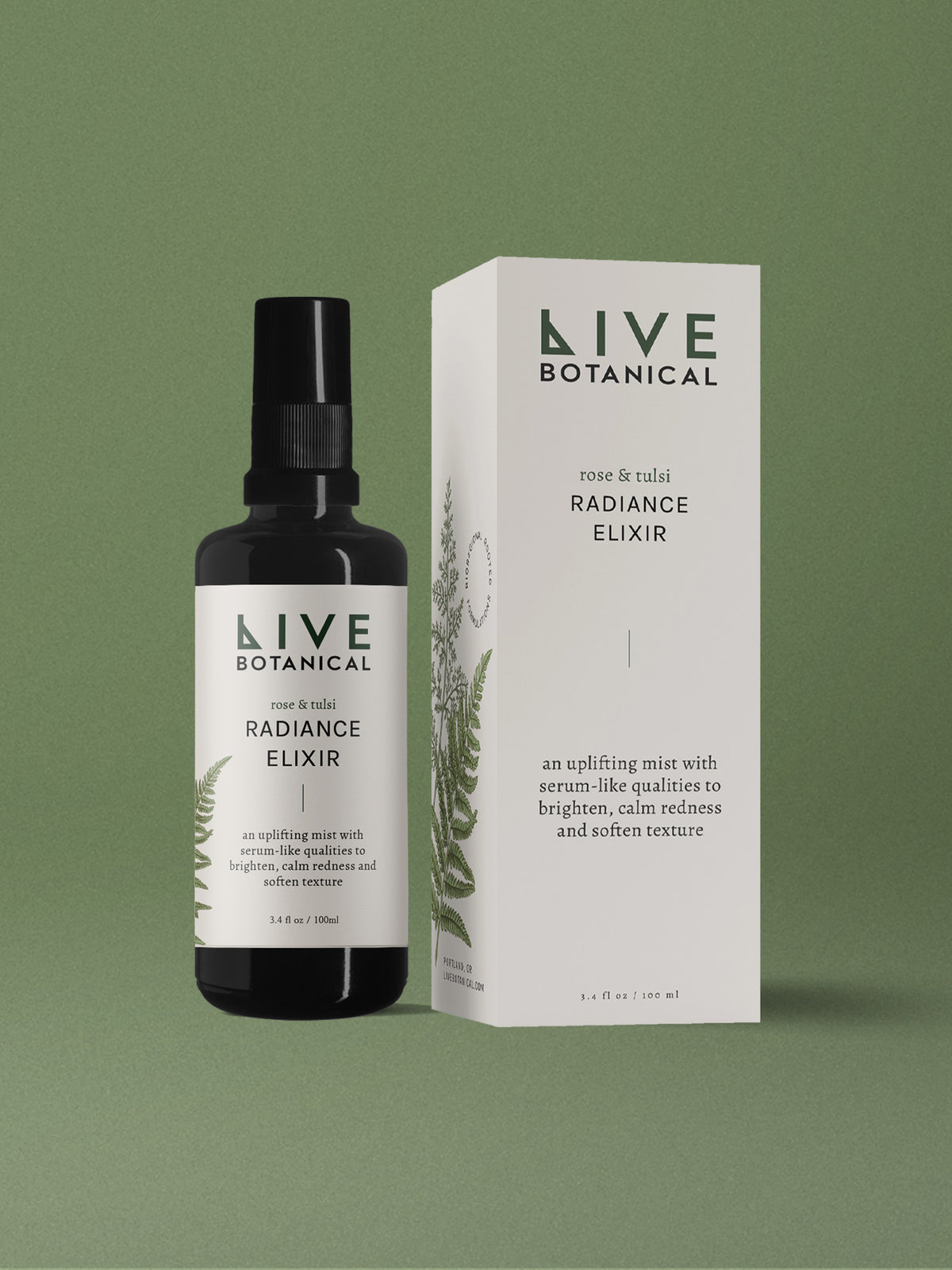 Radient Elixir Rose & Tulsi Radiance Elixir – Live Botanical