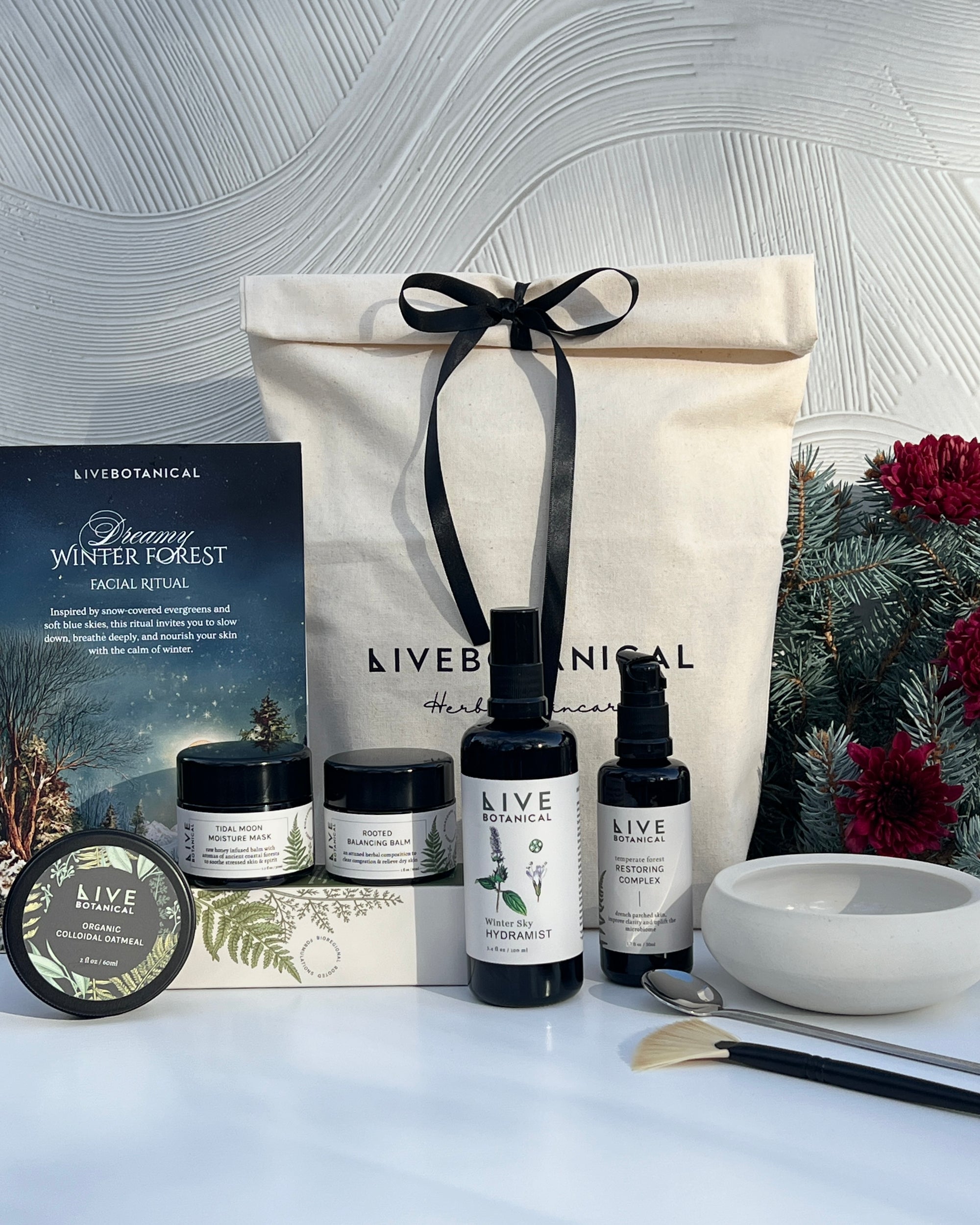 Winter Forest Facial Ritual Set