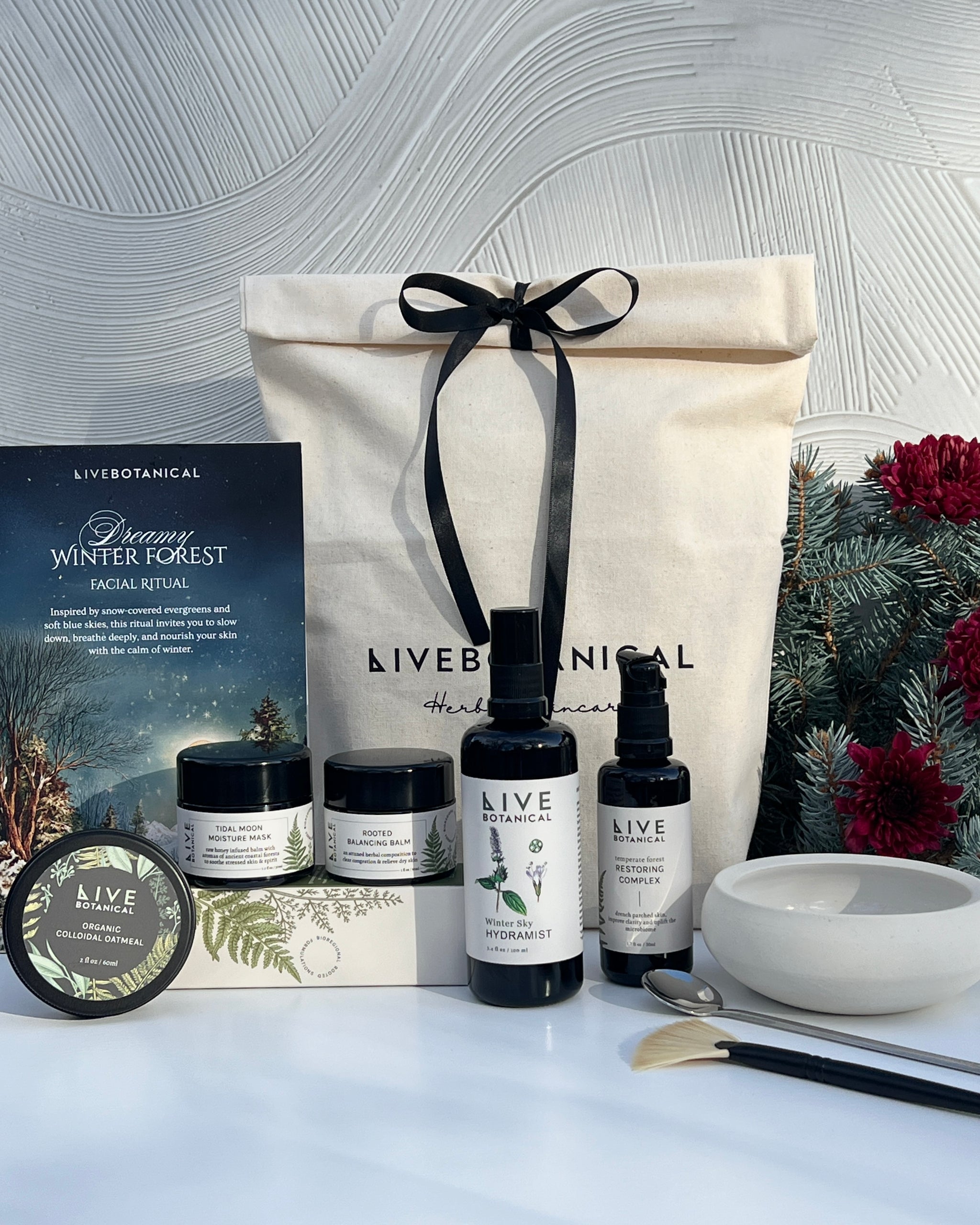Winter Forest Facial Ritual Set